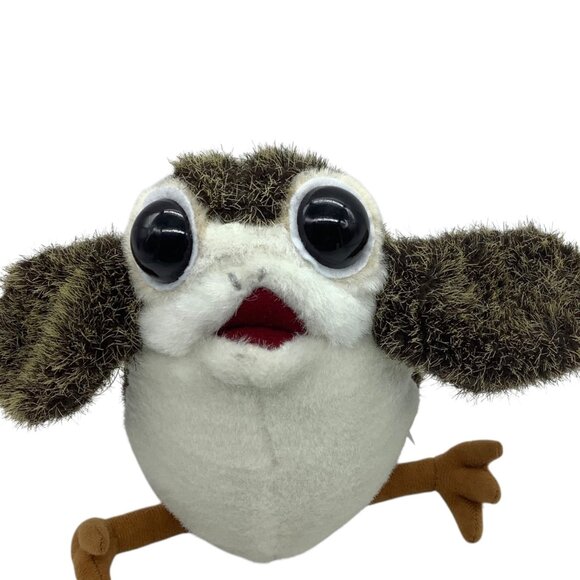 Star Wars The Last Jedi Porg on Board Plush Stuffed Toy With Suction Cups 9” - Picture 3 of 7